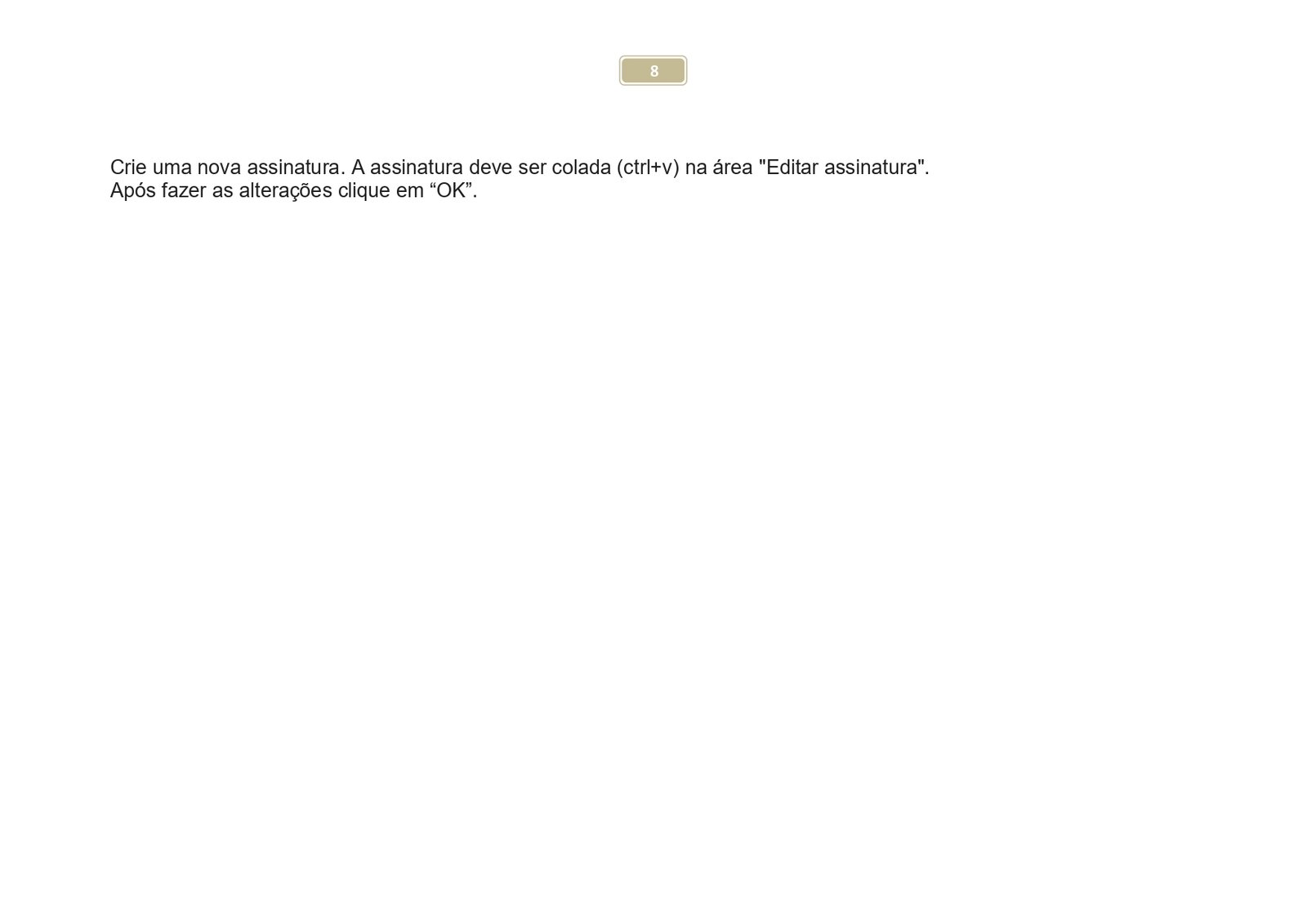 Passo 8